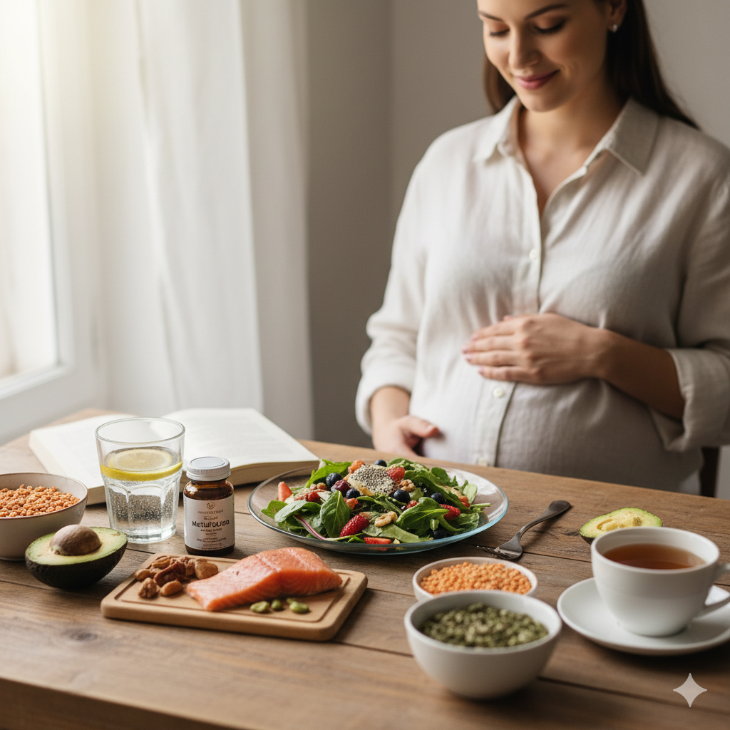 Alimentação saudável na gravidez