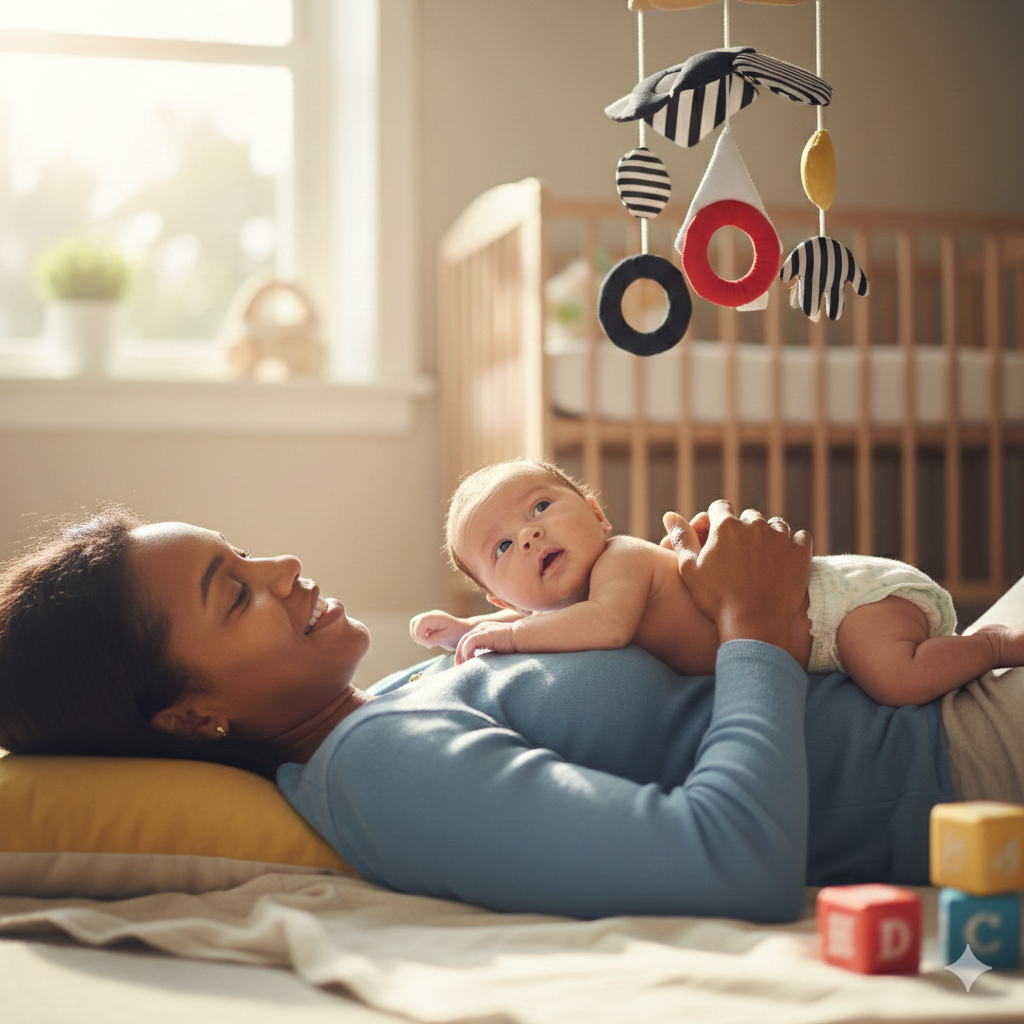 Desenvolvimento sensorial do bebê